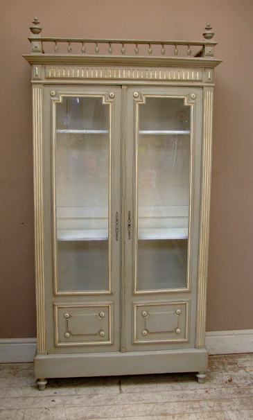 french antique henri ii style bookcase
